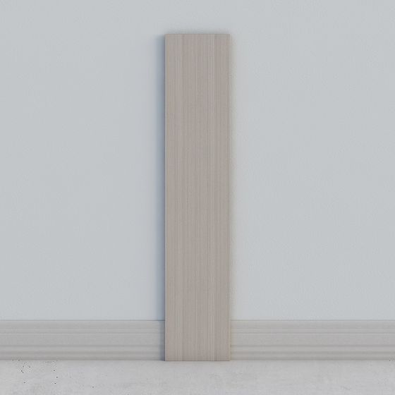 Natural Wood Texture Wall Panel 3D model for Interiors