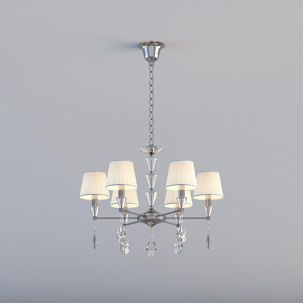 3D lights are all BY-Jane O Modern Minimalist Restaurant Bedroom Study Children's Room Crystal Chandelier-8828-6