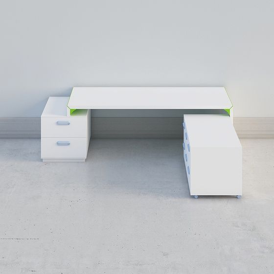 Urban Workspace Desk 3D model