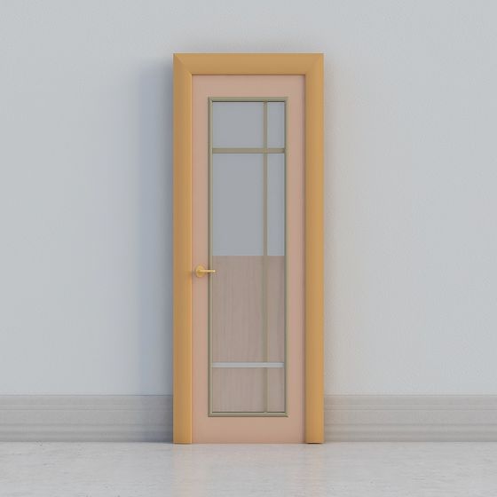 Minimalist Door 3D model for Contemporary Design