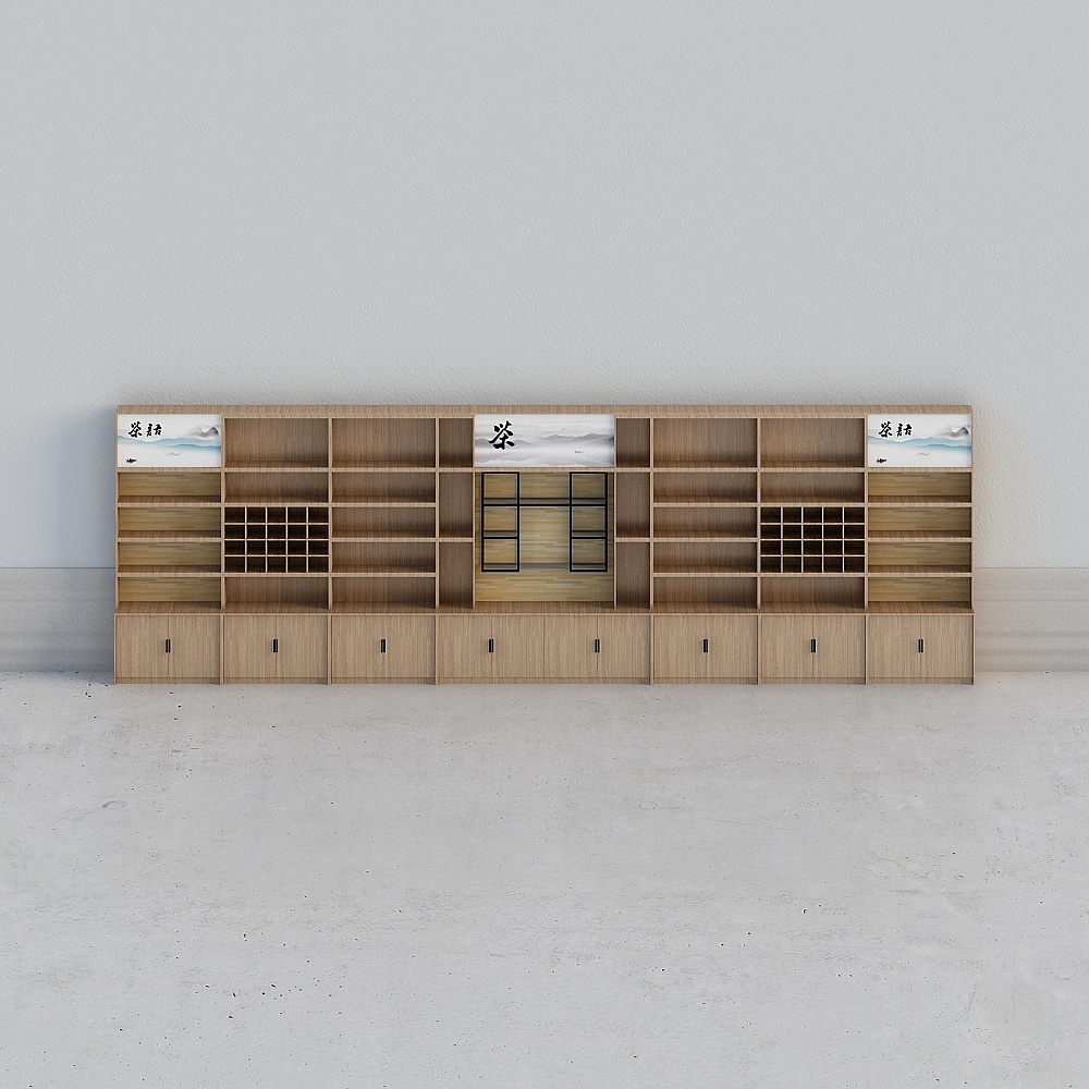 Shelf Cabinet Combined Cabinet