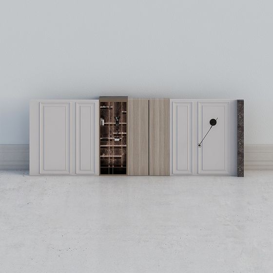 Hidden Secret Bookshelf 3D model