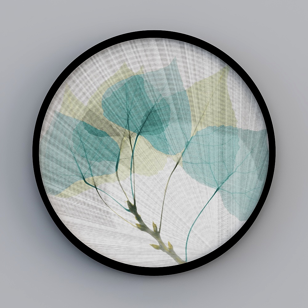 Tableau décoratif rond