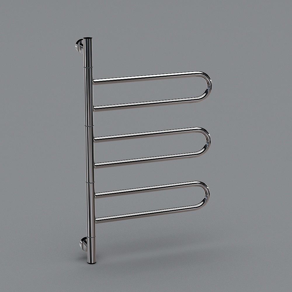Modern Bathroom Towel Rack 3D model