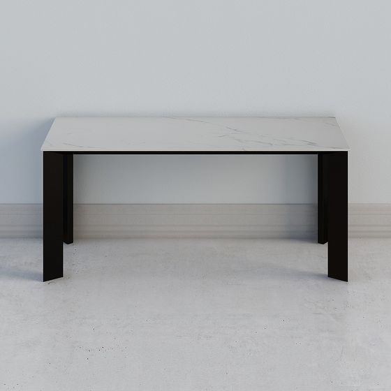 Urban Minimalist Table 3D model