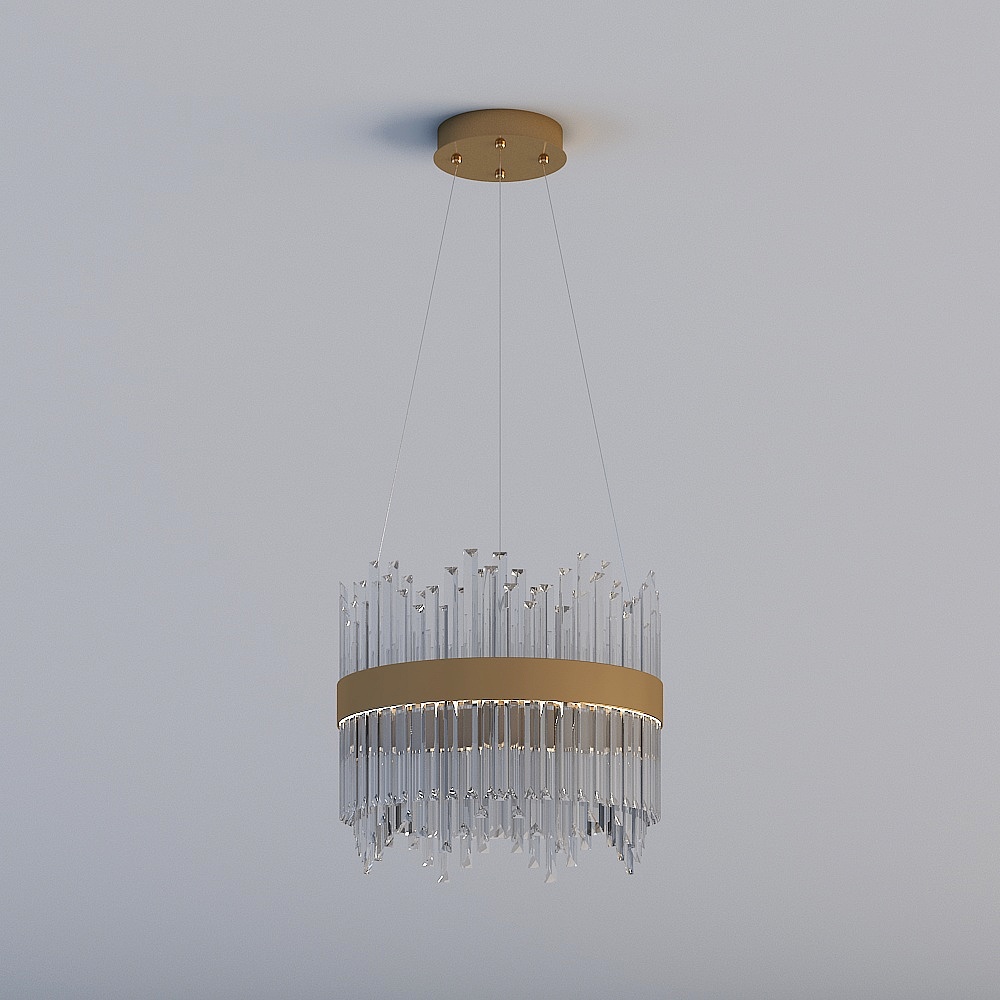 3D lights are all XJDS - Hong Kong-style modern luxury restaurant bedroom study off crystal chandelier - MD826-D400