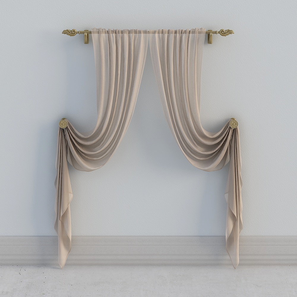 Cortina - Simetría - Cortina larga 1