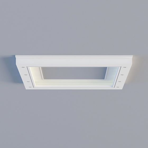 Minimalist Ceiling Skylight 3D model