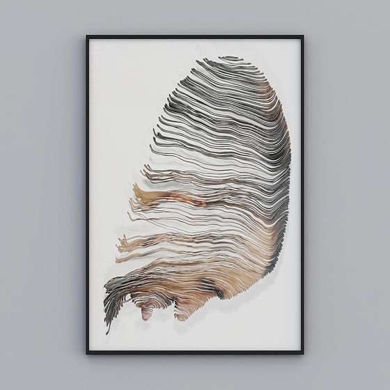 Abstract Lines Framework 3D model