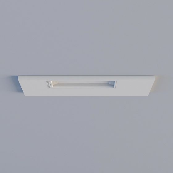 Embedded LED Strip 3D model for Modern Aesthetics
