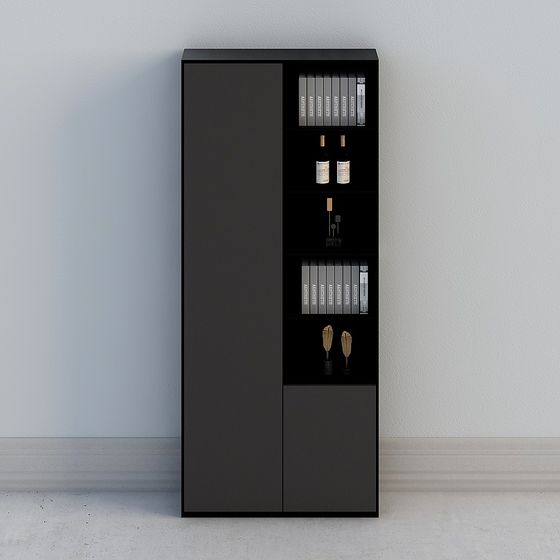 Urban Bookshelf 3D model