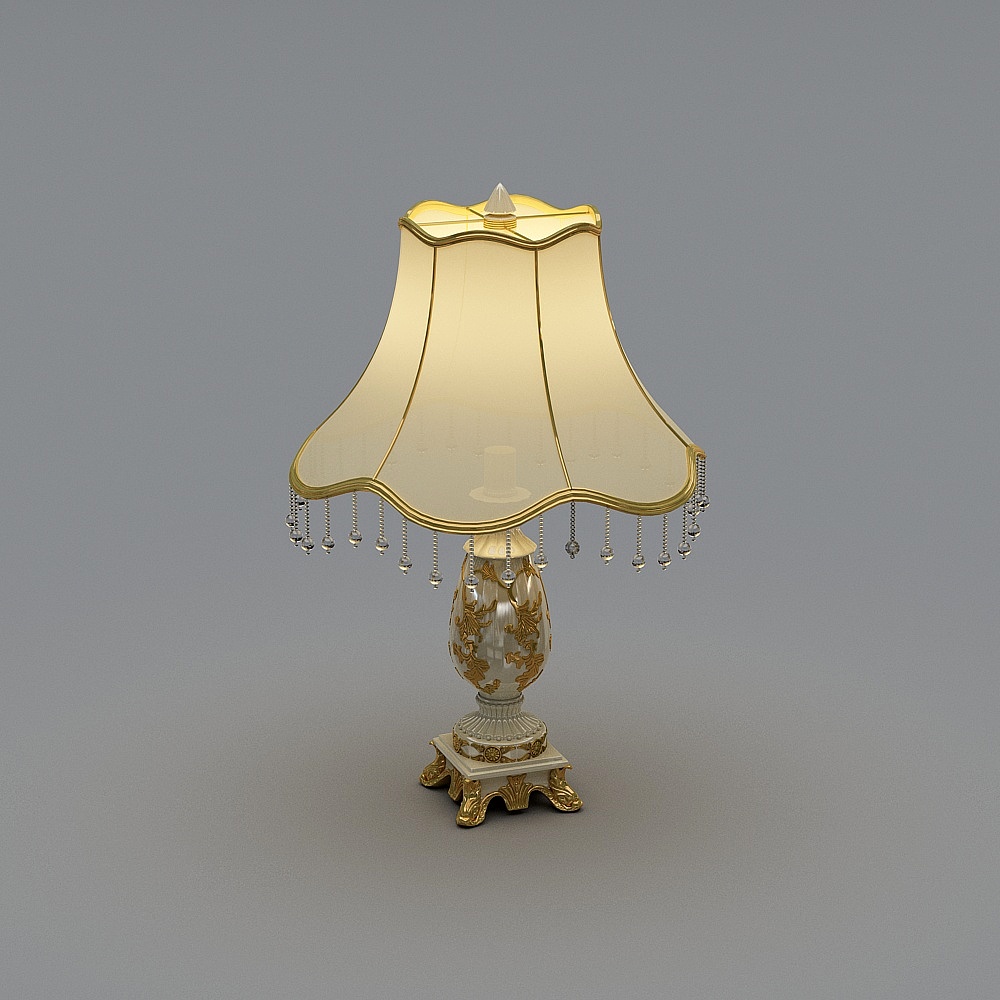 European table lamp