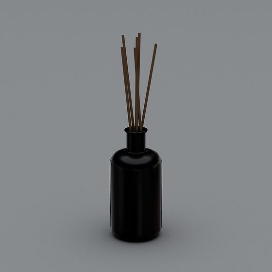 Sophisticated Aromatherapy Bottle 3D model