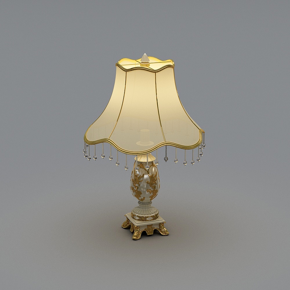 European table lamp