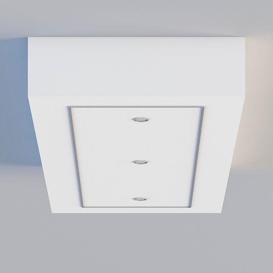 Minimalist Ceiling Light 3D model