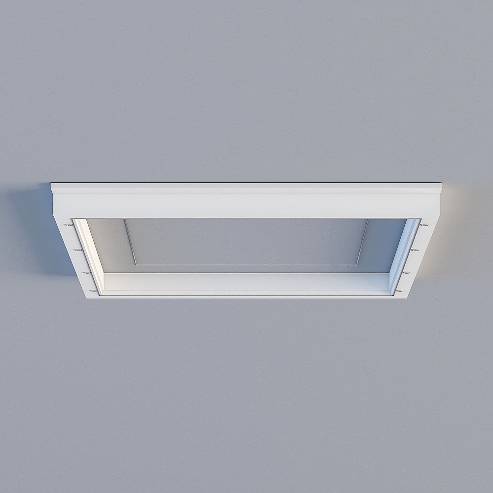 Bedroom ceiling shape