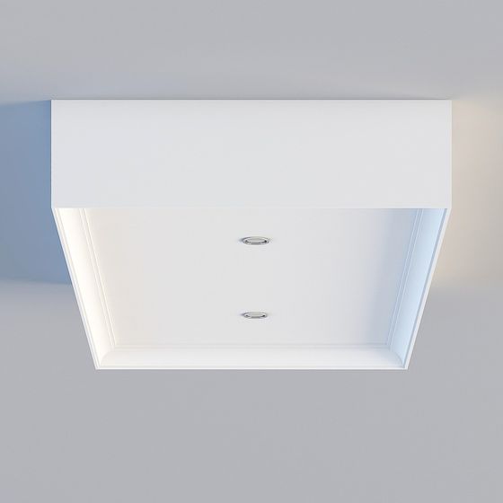 Minimalist Ceiling 3D model for Modern Interiors