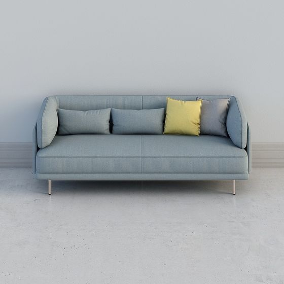 Urban Comfort Sofa 3D model