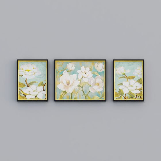 Spring Blossoms 3D model