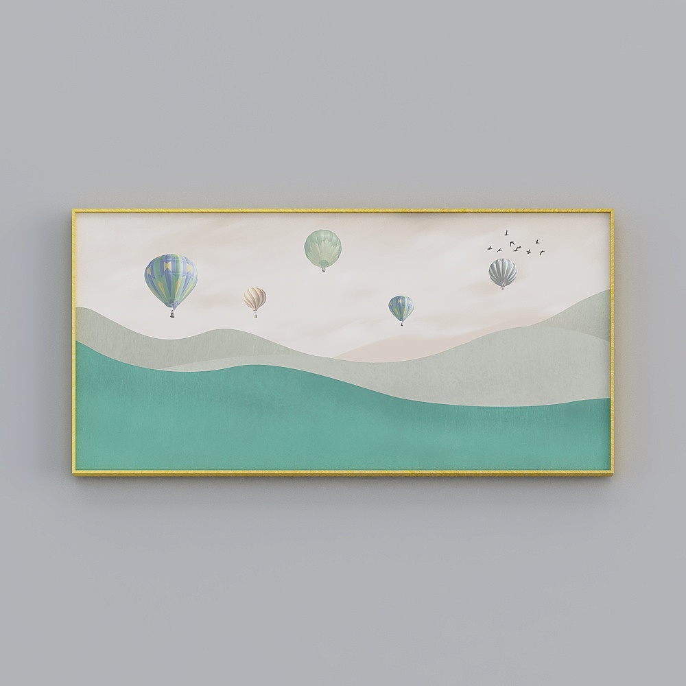 Glorious Fine Painting - Modern Minimalist - LB-27162 - Decorative Painting