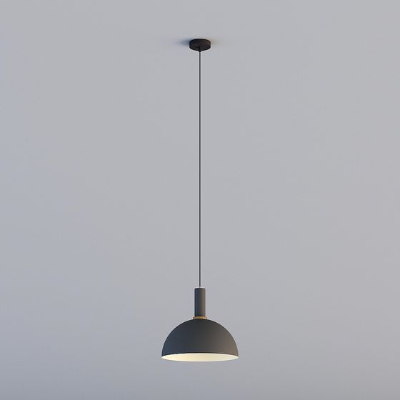Modern Minimalist Pendant Light 3D model