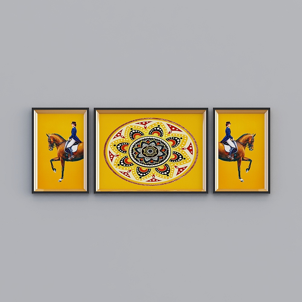 Glorious Fine Paintings - American-GF-15510-19761-15511- People's Decorative Paintings