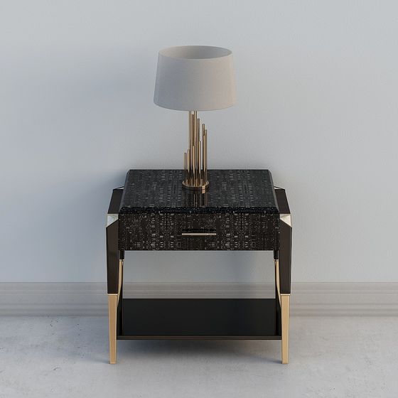 City Light Side Table 3D model