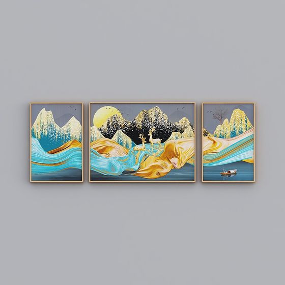 Dreamy Landscape 3D model