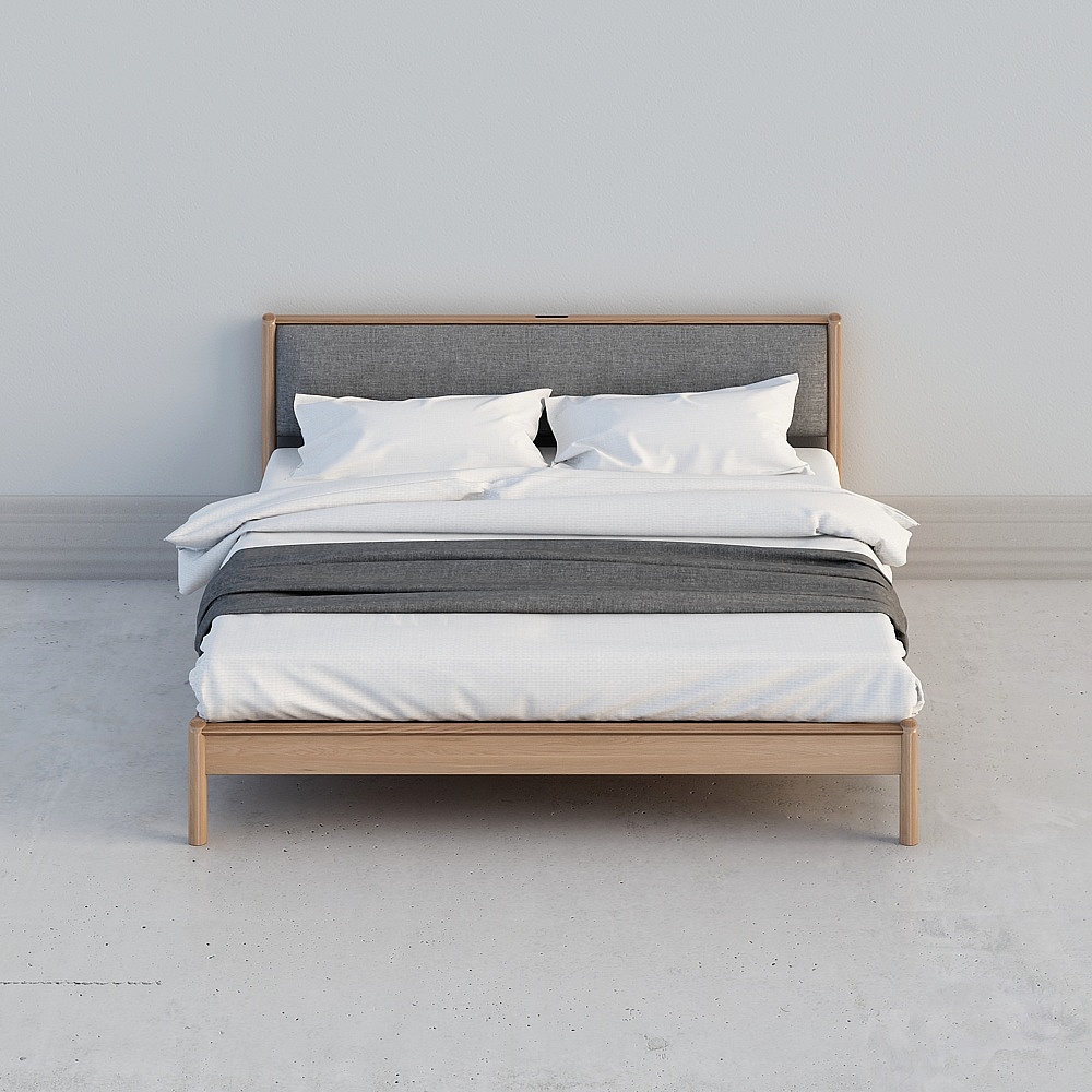 Source Wood - Danish - Y98B03-Bed