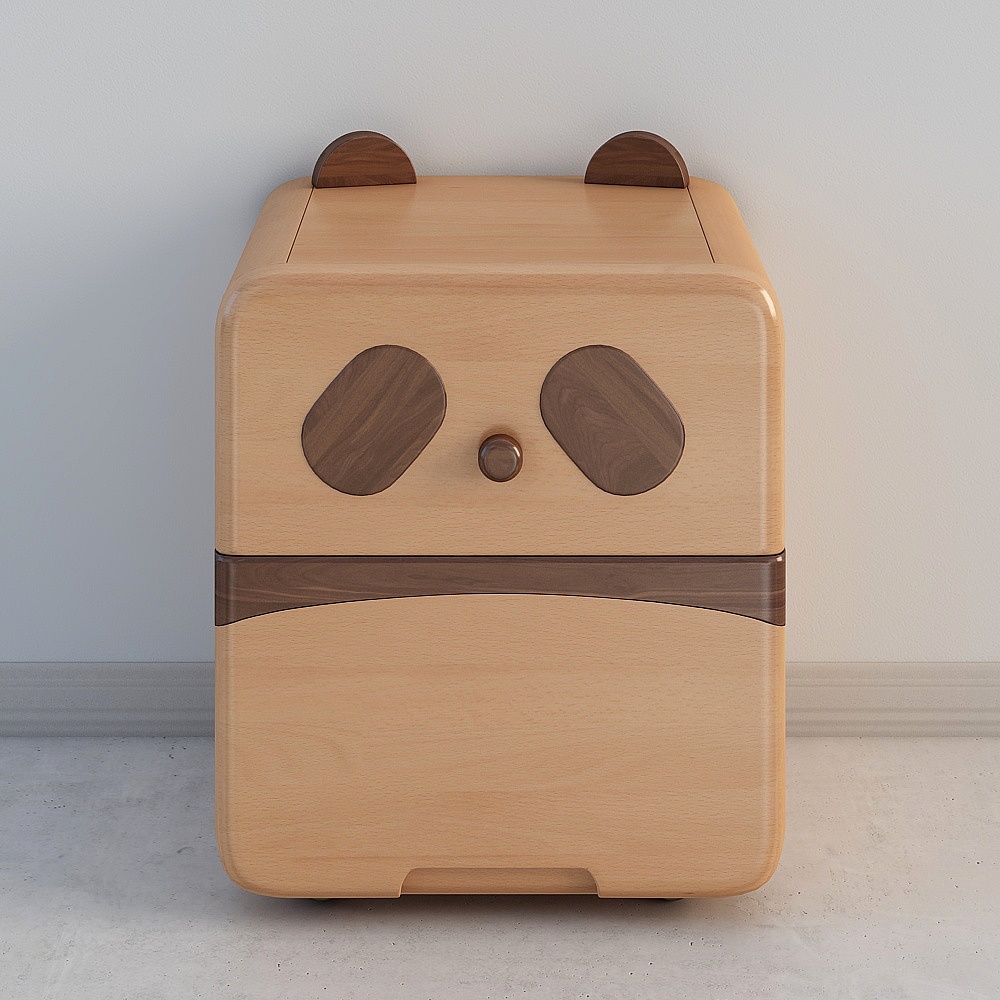 Source Wood - Buds - Y51A02 - Children's Bedside Panda