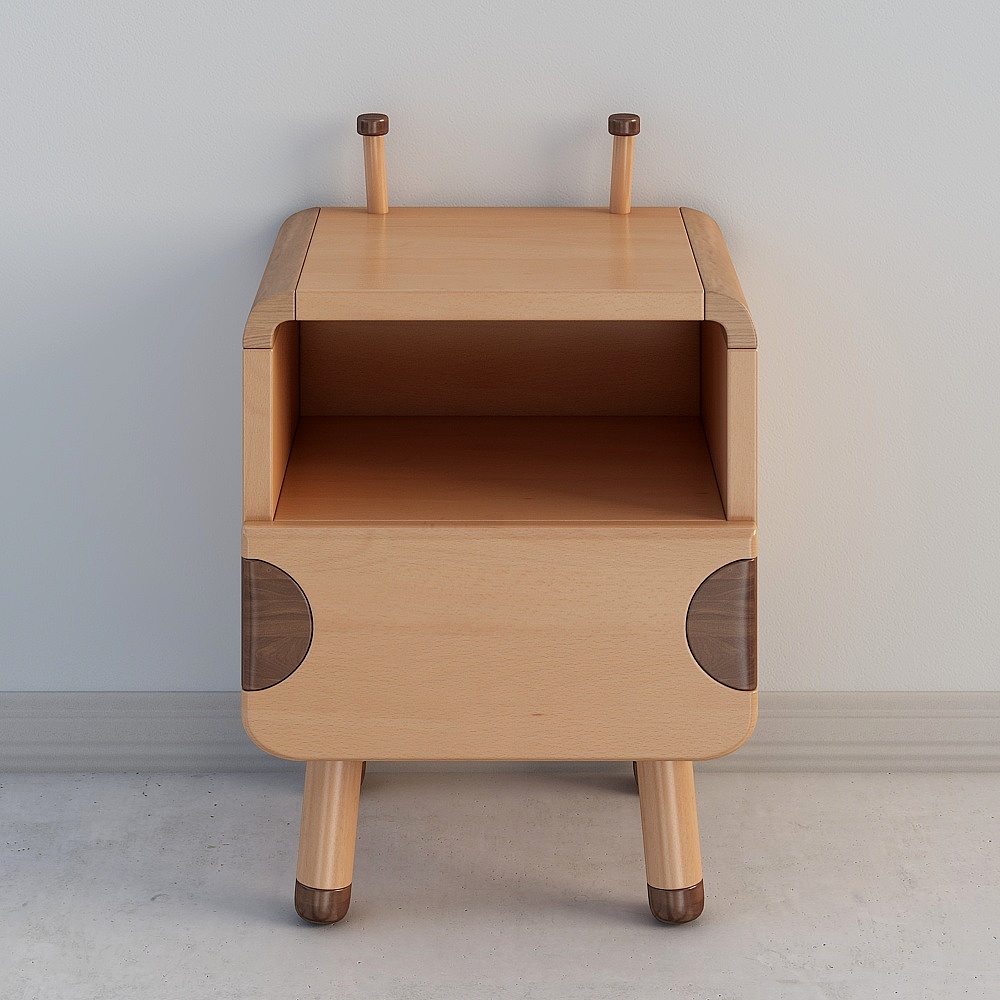 Source Wood - Germination - Children's Bedside Table - Y51A04