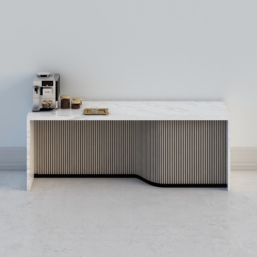 Minimalist Coffee Table 3D model for Modern Design
