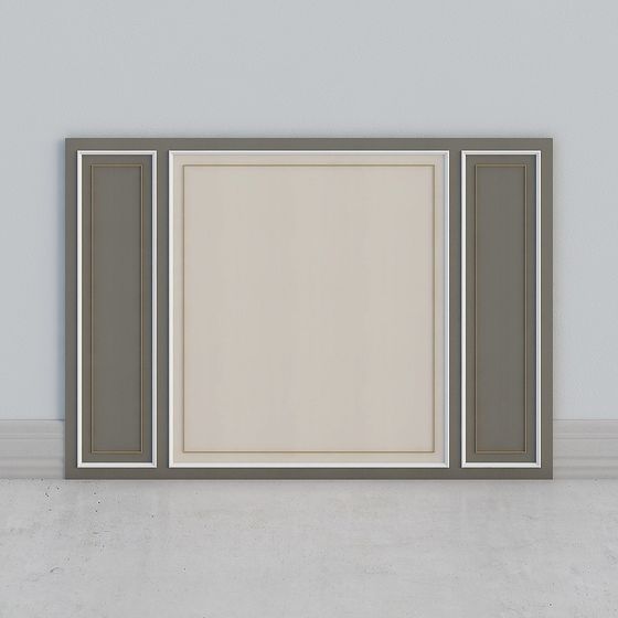 Urban Frame Low-Poly 3D model for Modern Design