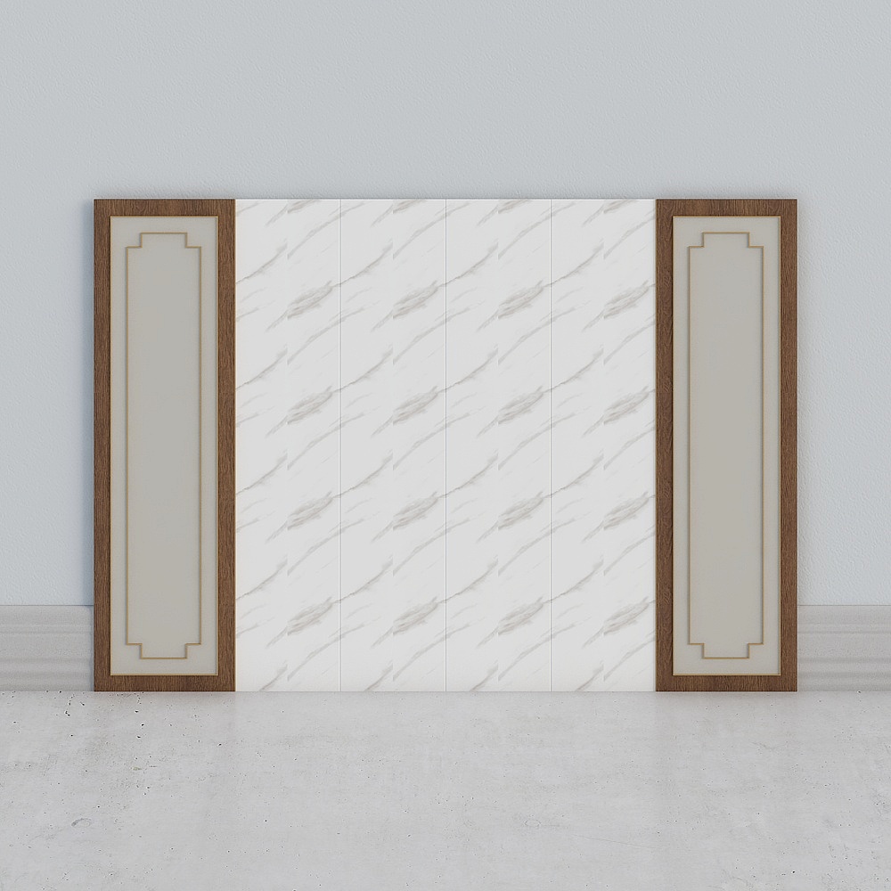 Neo-Chinese background wall