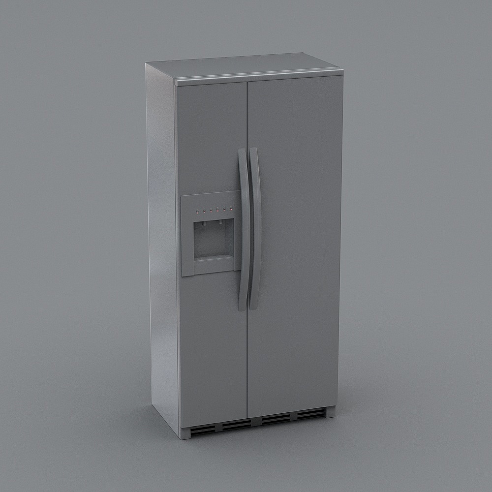 Modern minimalist Double Door Refrigerator