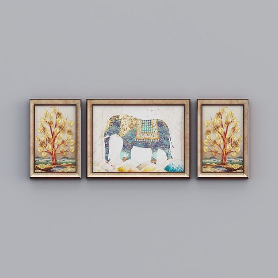 Elegantly Crafted 'Essence of the Elephant' 3D model