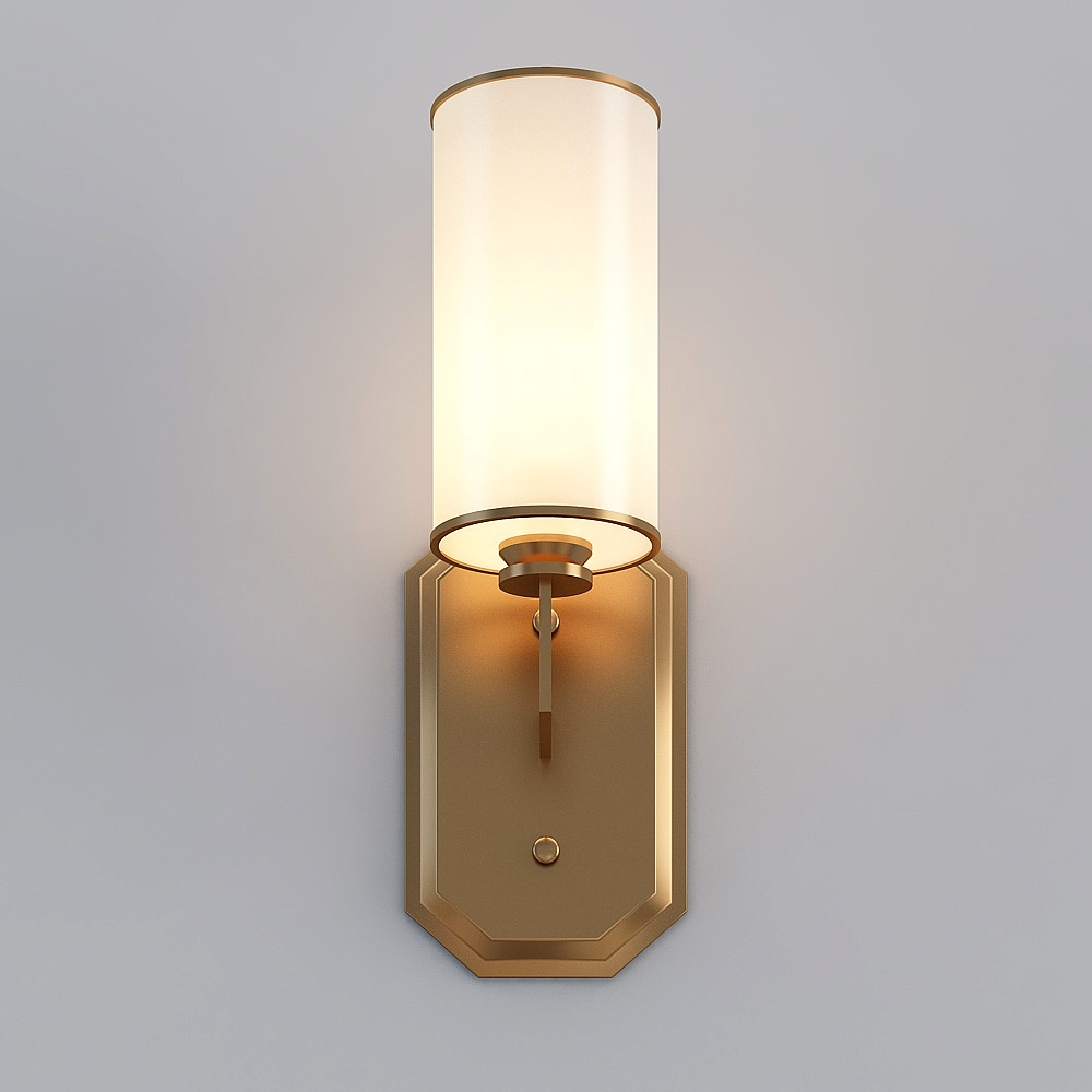 Nuova Luce da Parete Cinese - Rame