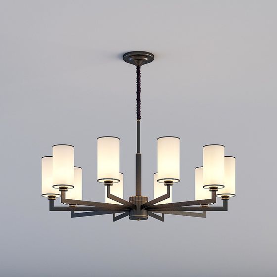 Urban Luminary Chandelier 3D model