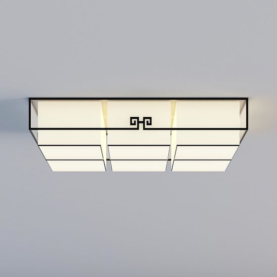 Modern Minimalist Ceiling Light 3D model