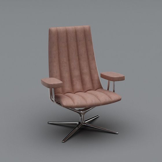 Urban Comfort Lounge Chair 3D model for Creative Spaces