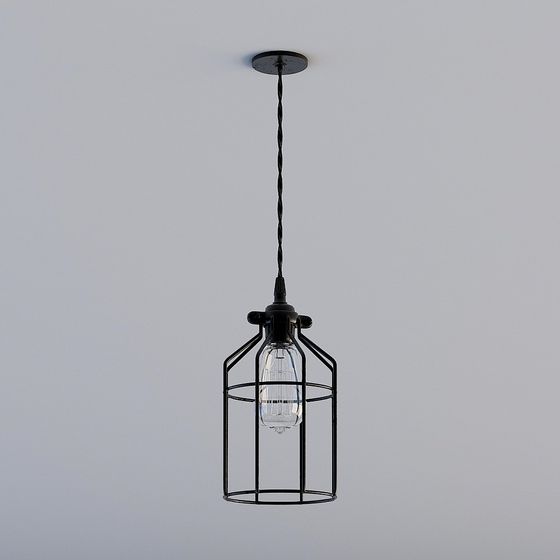 Индустриальная люстра - XS