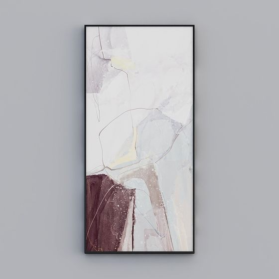 Stunning Abstract Painting 3D model