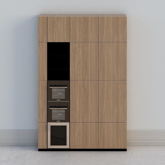Urban Kitchen Cabinet 3D model
