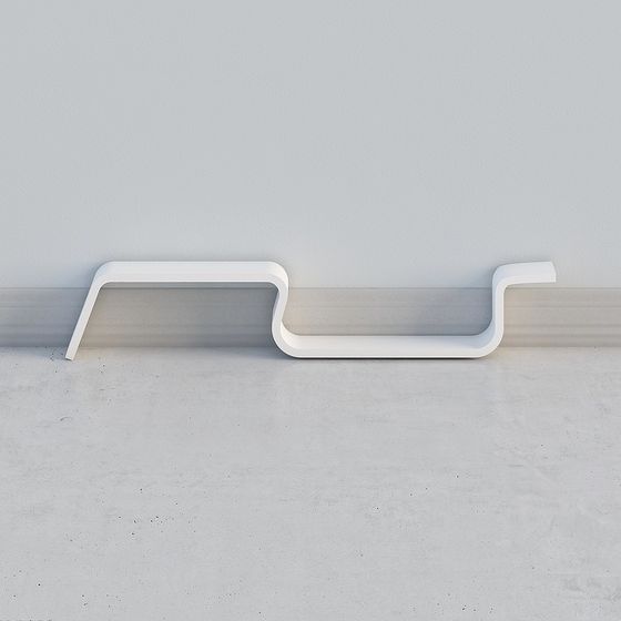 Streamlined Shelf 3D model