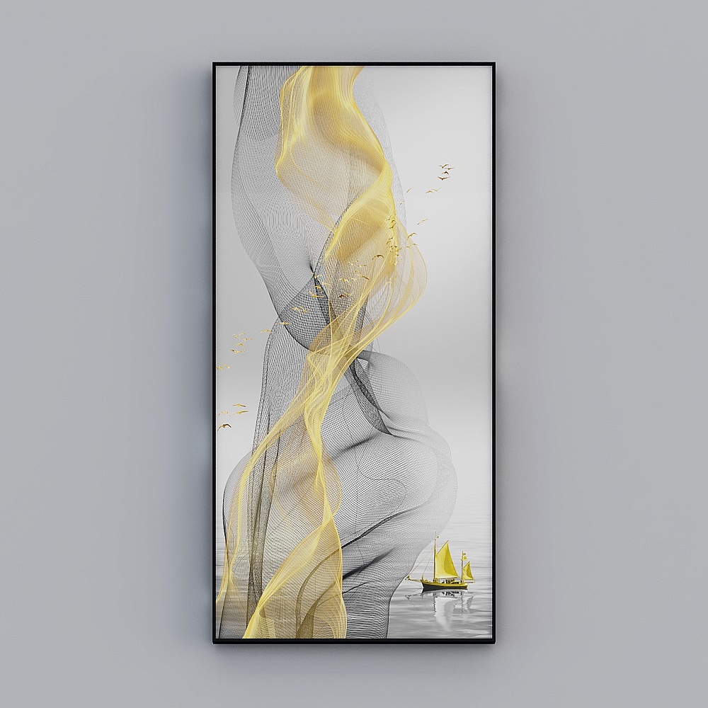 Glorious Fine Paintings - Modern Simplicity - L-27919 - Decorative Paintings
