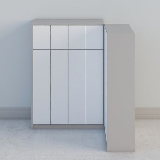 Urban Storage Cabinet 3D model