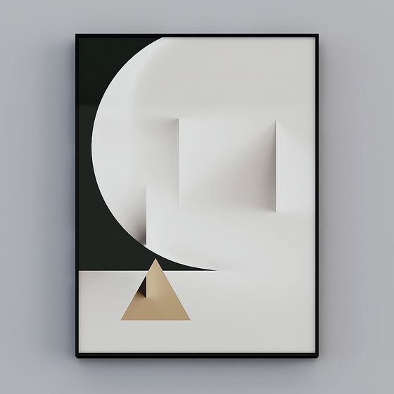 Abstract Geometry 3D model