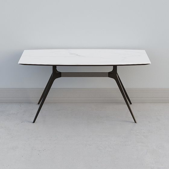 Urban Style Dining Table 3D model