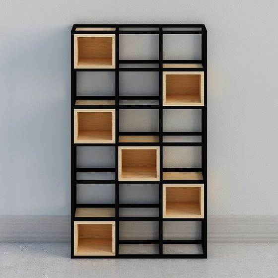 Multi-Layer Kitchen Storage Rack 3D Model for Space-Saving