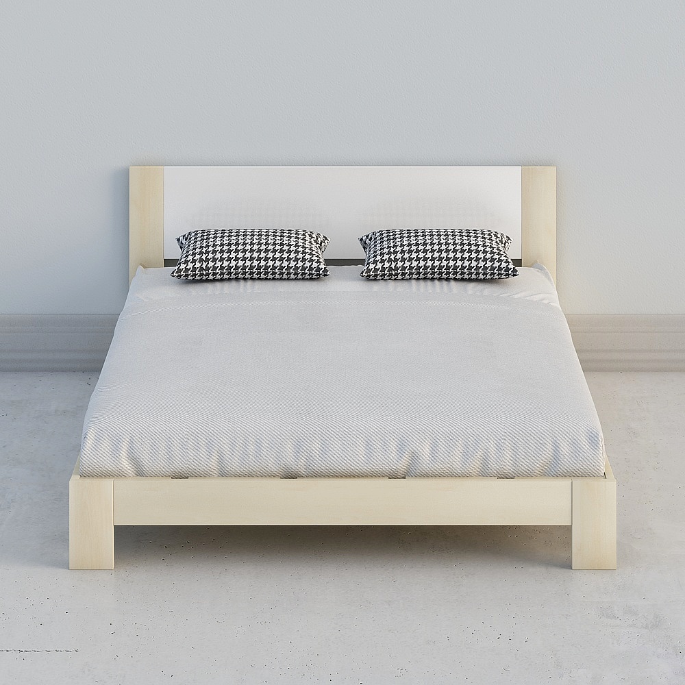 GF099-18 Apartment Bed (Maple White)
